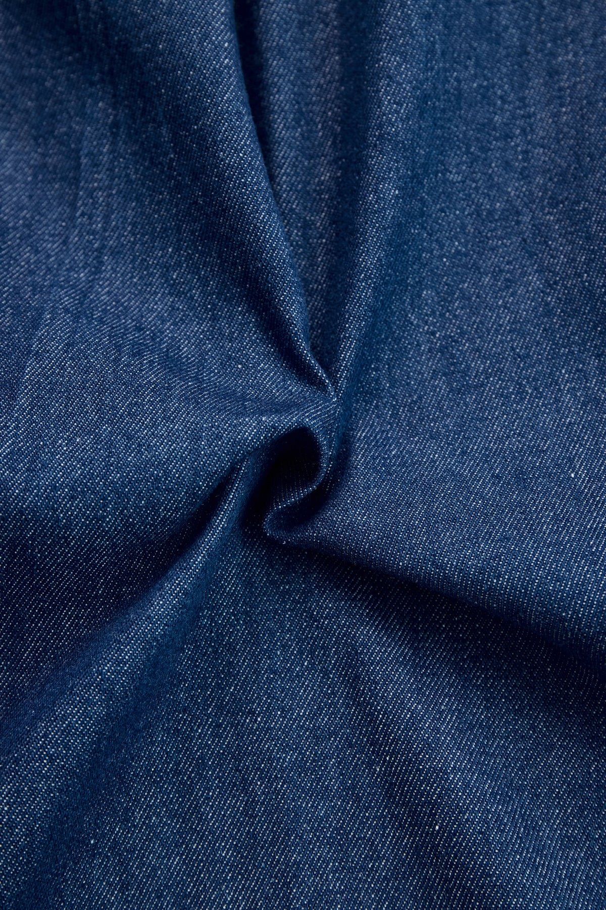 Retro wide-leg denim jumpsuit with contrast stitching for Women | Rosmira
