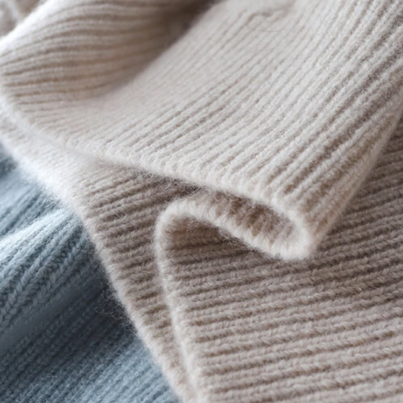 Elegant turtleneck knit sweater for autumn winter for Women | Camille Élan