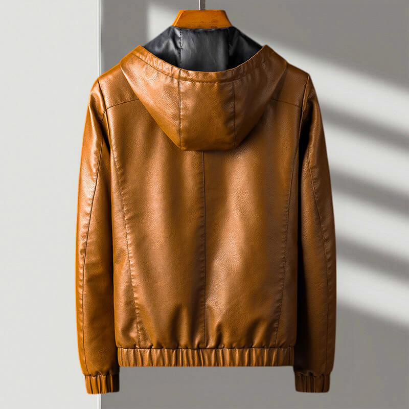 Hooded zip urban casual jacket for men | Aspen -4