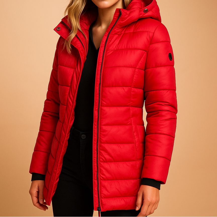 Warm insulated casual jacket for women | Elize Aurielle -5