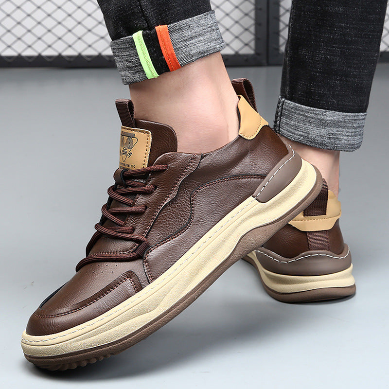 Noble Italian leather everyday trainers for men | Noble Italiana -24