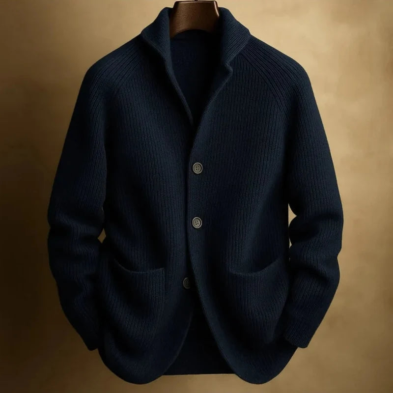 Bennett | Ribbed Knit Blazer Cardigan