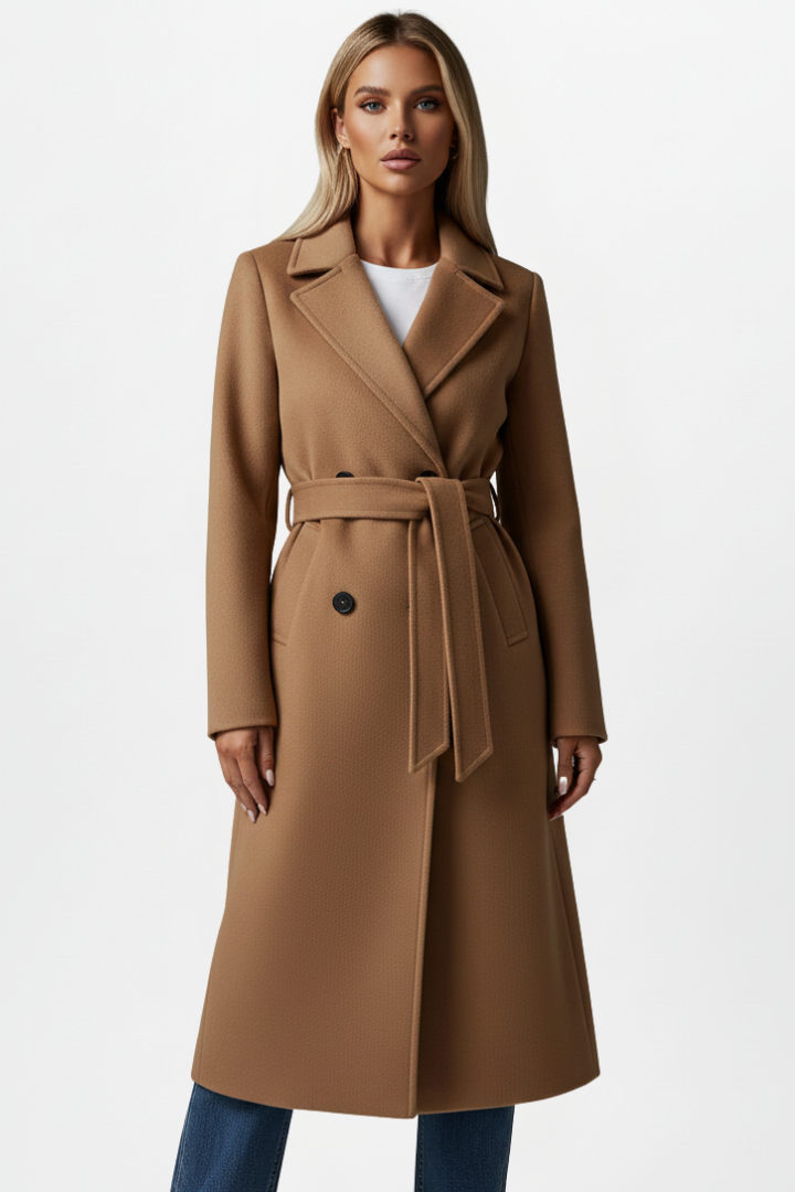 Rosalind | Women's Double Breasted Long Coat