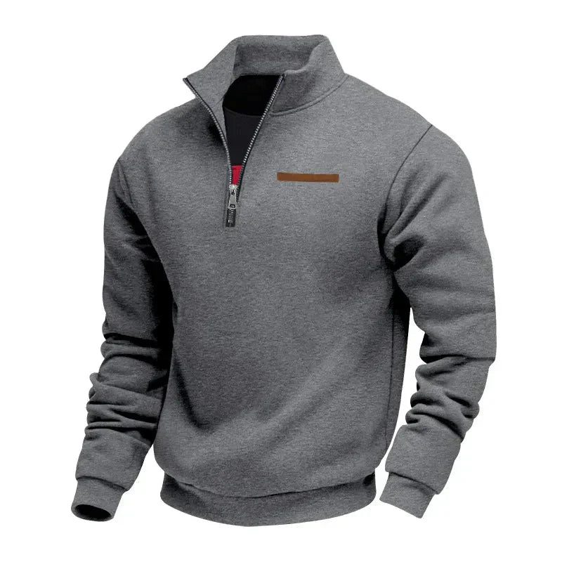 Soft cosy fleece pullover for men | Adrien -9