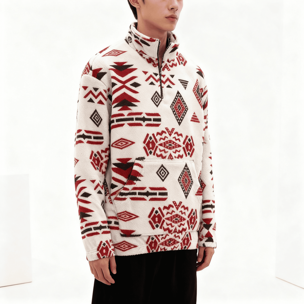 Mesa Fleece Snap Pullover Men| Ardent