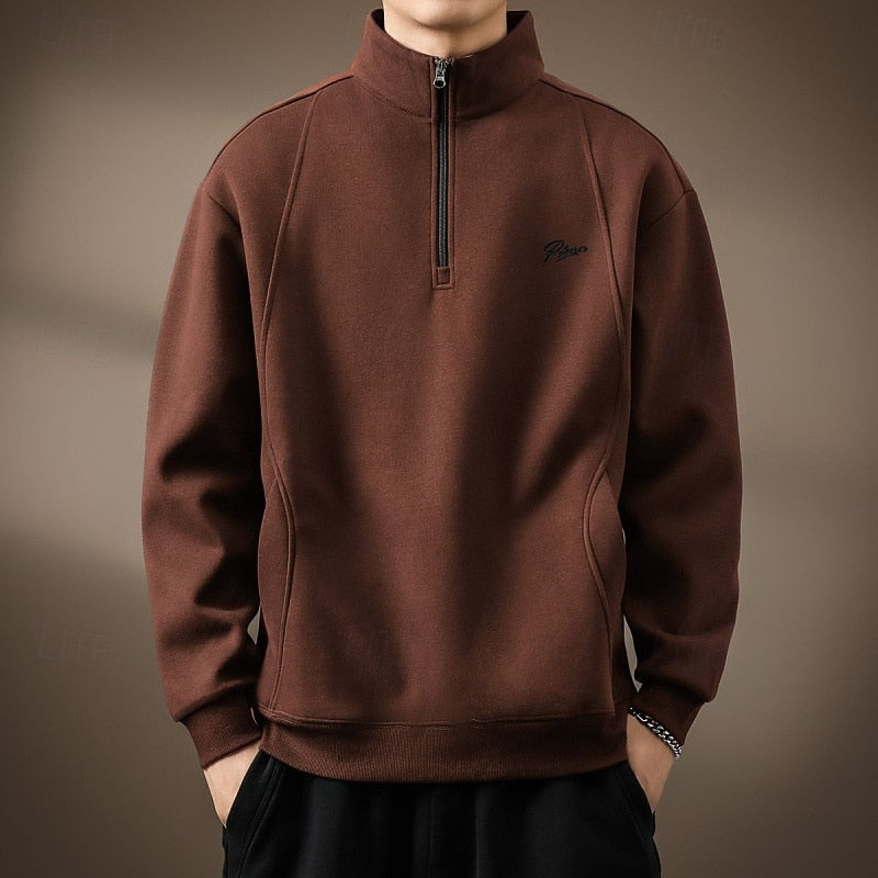Hallistair | Men's Quarter Zip Sweatshirt