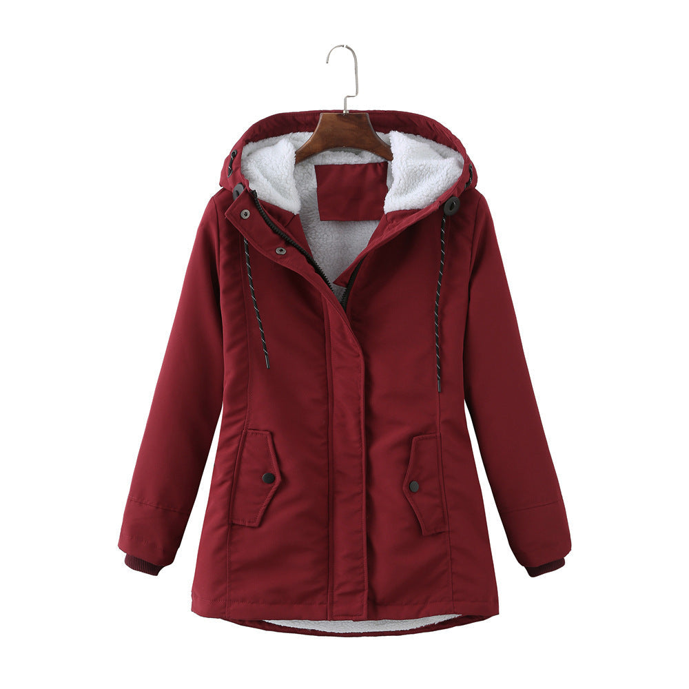 Cosy hooded everyday essential jacket for women | Lyra -7