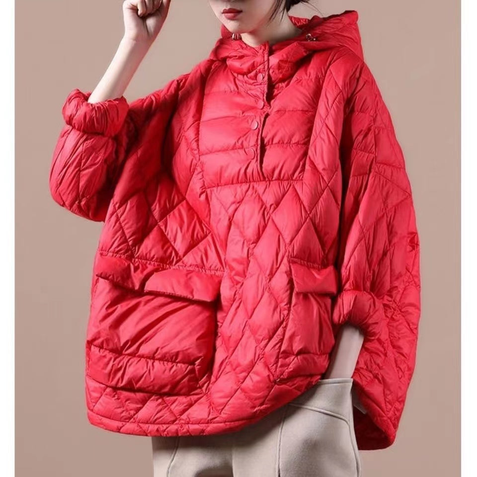 Loose Fit Hooded Winter Puffer Jacket Women| Noctelle