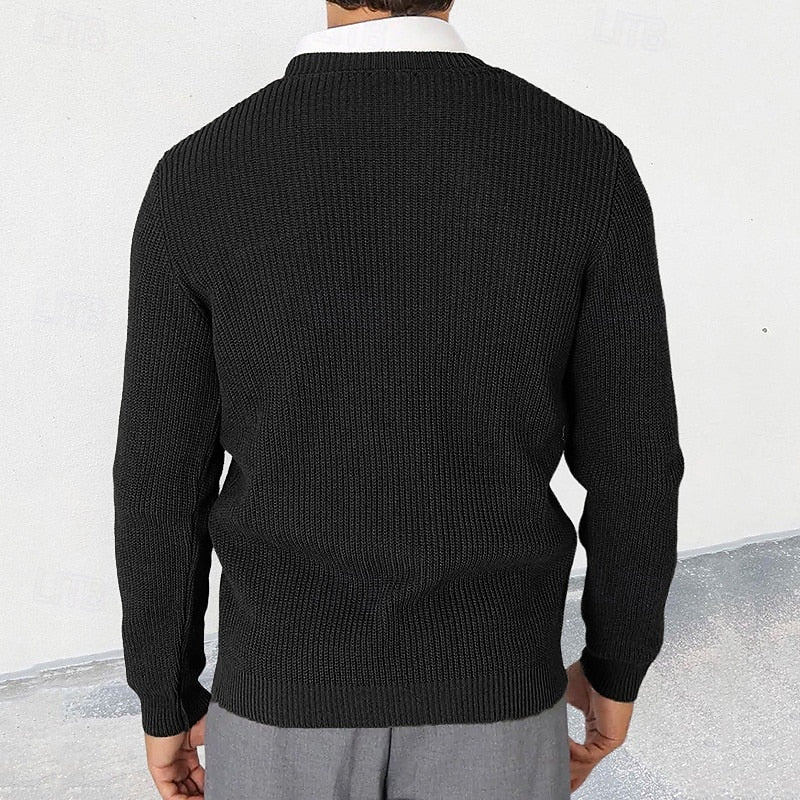Aldenworth | Men's V Neck Button Down Cardigan