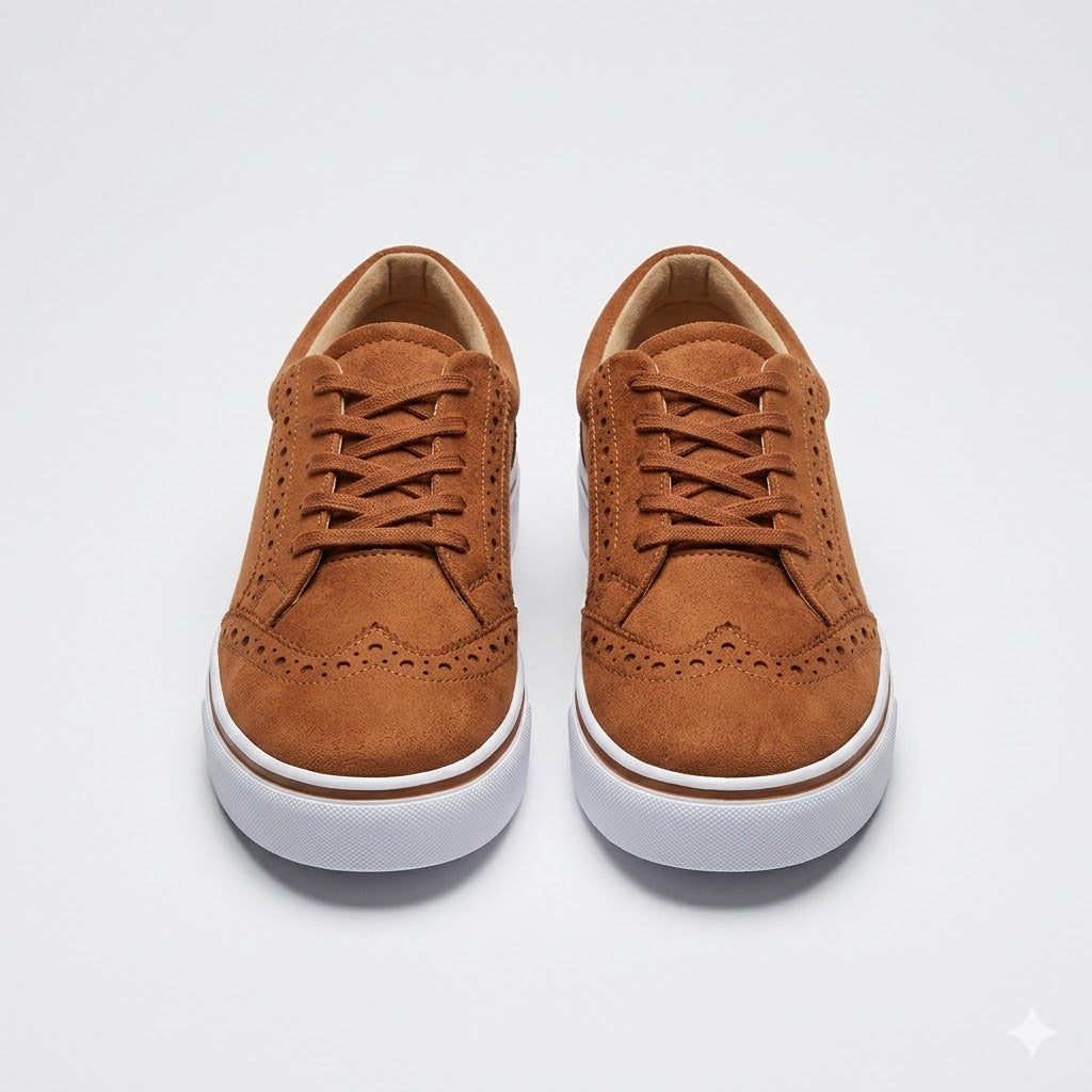 Nora | Women's Perforated Lace Up Platform Sneakers