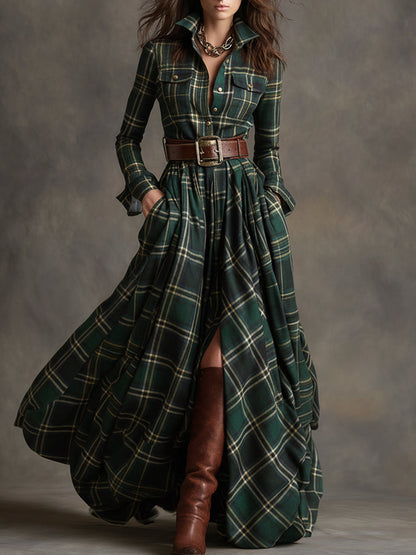 Classic elegant everyday shirt dress for women | Evelynne -3