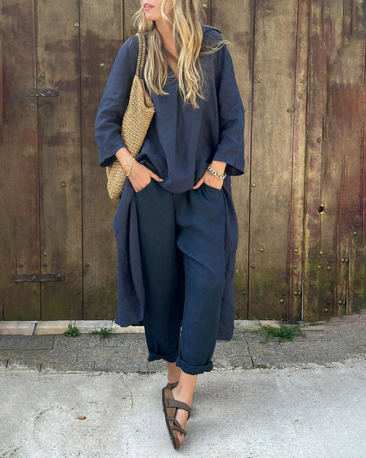 Stylish comfortable everyday two-piece set for women | Olivia -1