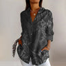 Vintage Blouse with Floral Pattern