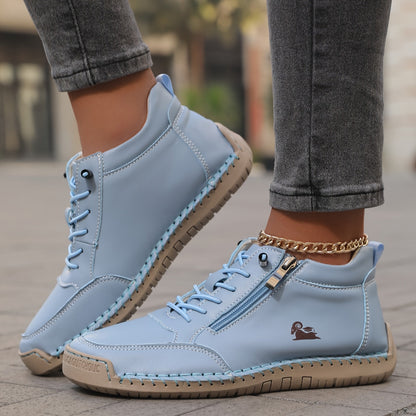 Zip-up orthopaedic everyday comfort shoes for women | Helena -14