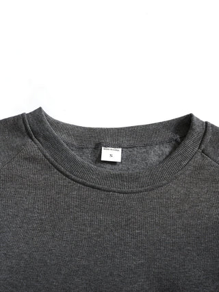 Corven | Men's Raglan Crew Neck Brushed Sweatshirt