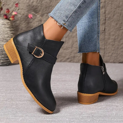 Piper | Women's Cushioned Wide Toe Ankle Boot