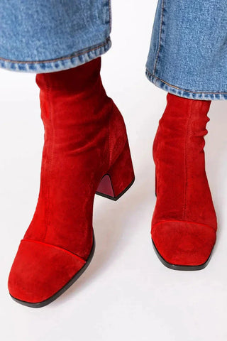 Elegant heeled ankle boots for women | Aiah -3