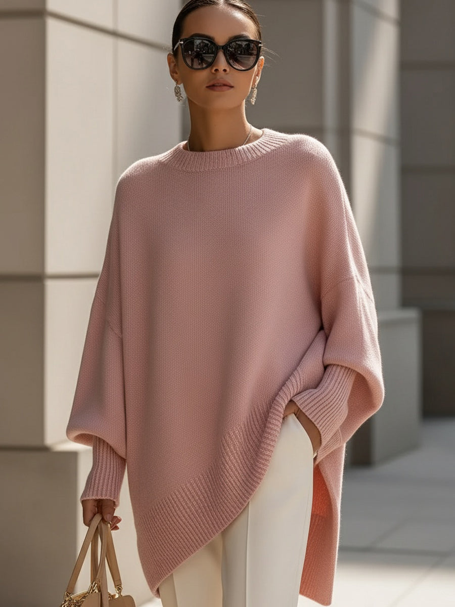 Cosy oversized luxe pullover for women | Clare -4