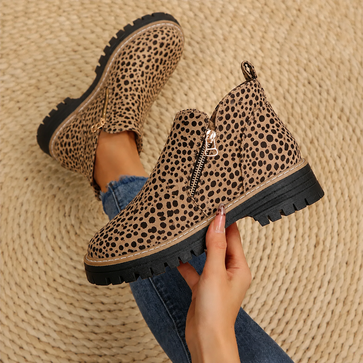 Beatrice | Women's Cushioned Wedge Ankle Boot