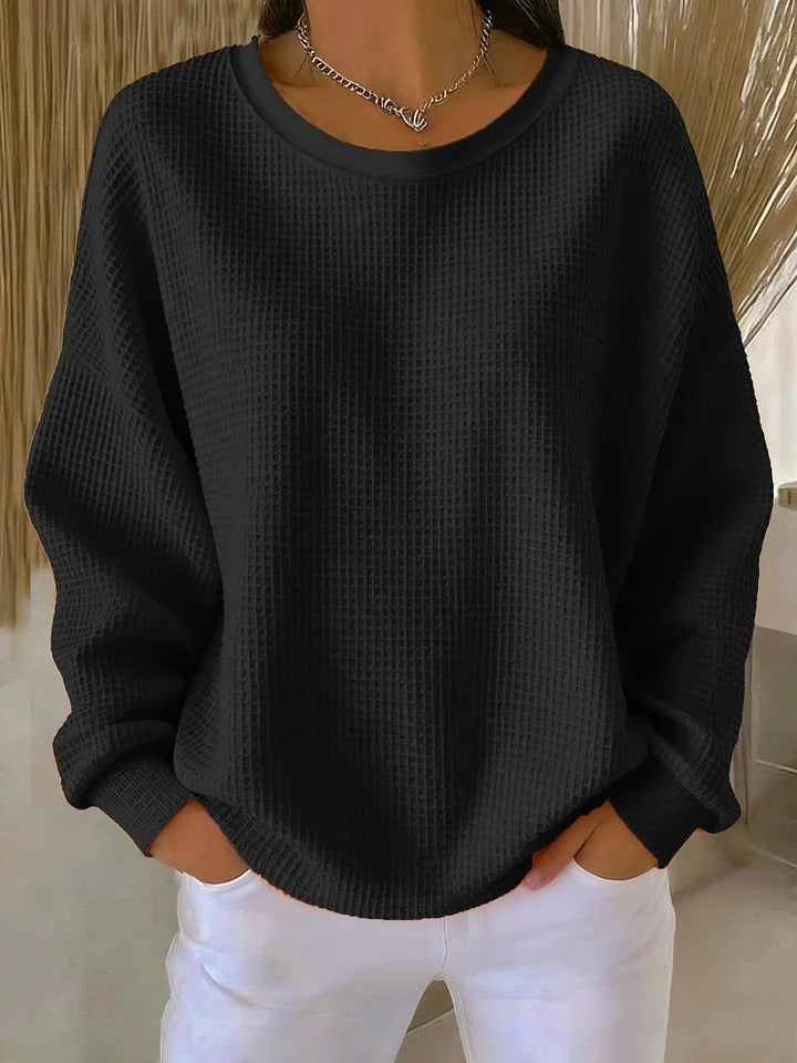 Classic everyday cosy sweater for women | Nora -6