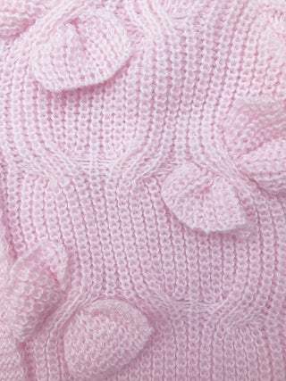 Elowen | Women's Bow Detail V Neck Knit Cardigan