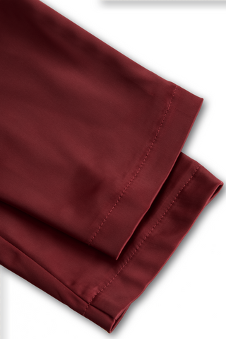 Vintage-inspired satin draped-collar midi dress for women | Velmira -12