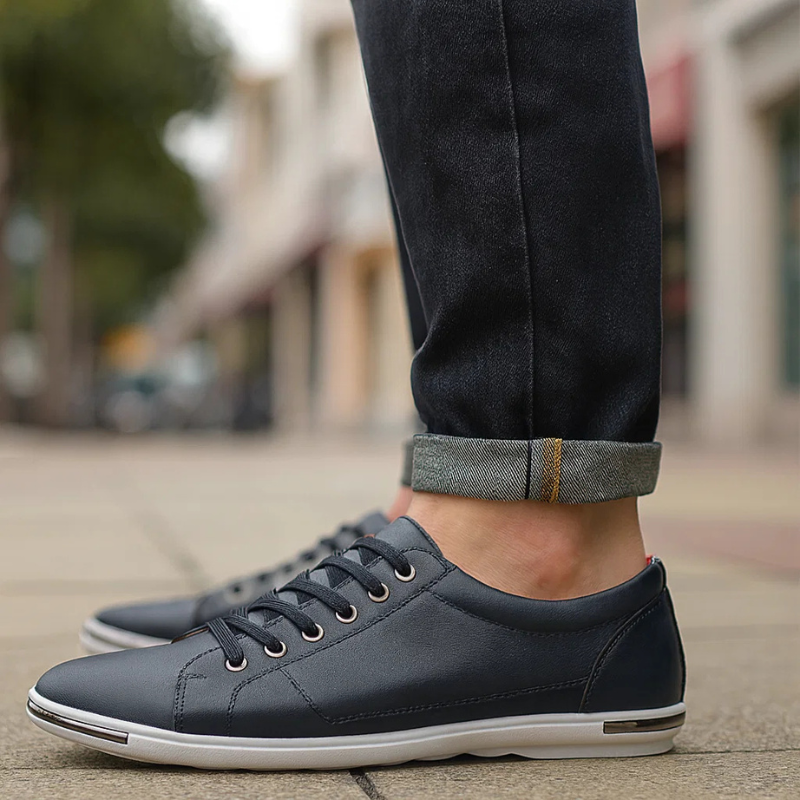 Genuine leather everyday trainers for men | Jackson -4
