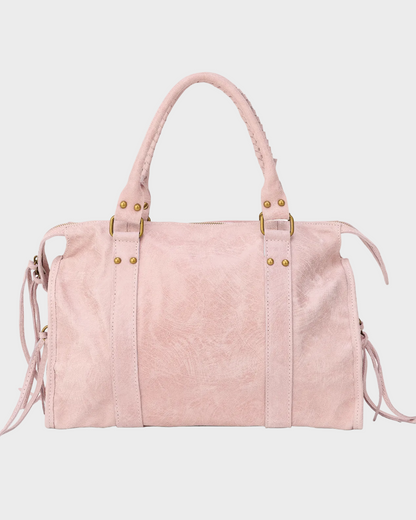 Amabel | Women's Leather Tote with Front Pocket