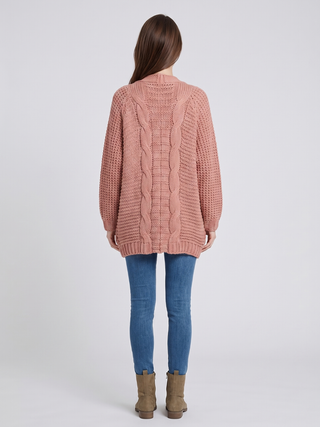 Virelle | Women's Open V-Front Batwing Knit Cardigan
