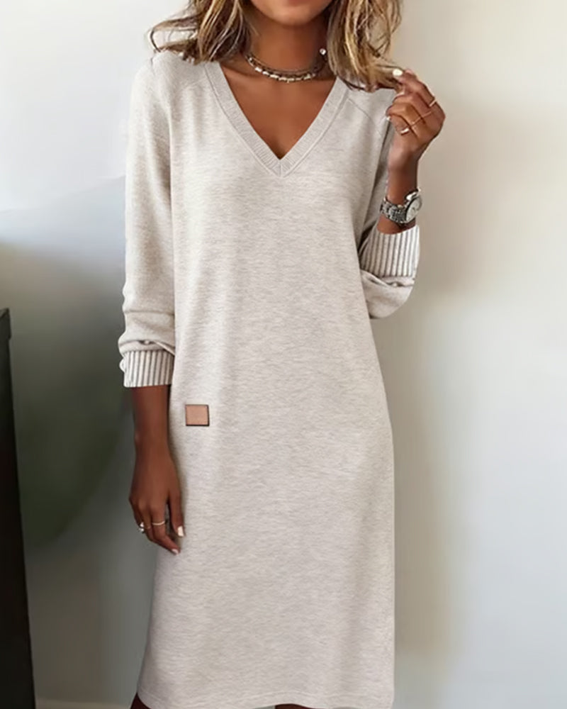 Comfortable elegant everyday dress for women | Jana -1