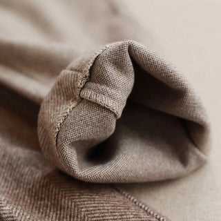 Heritage herringbone tailored smart trousers for men | Heritage -5