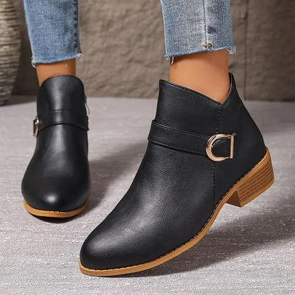 Piper | Women's Cushioned Wide Toe Ankle Boot