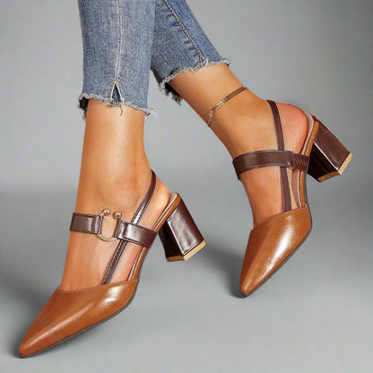 Comfortable elegant everyday heels for women | Elowen -1
