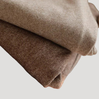 Heritage herringbone tailored smart trousers for men | Heritage -6