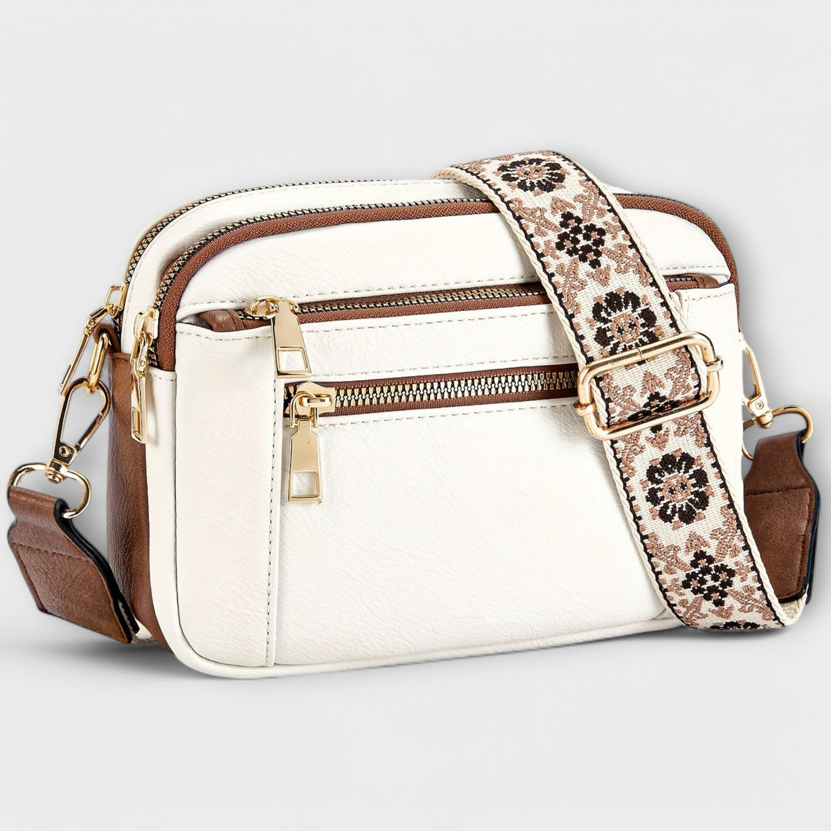Faye | Women's Vegan Leather Crossbody Bag