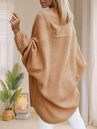Mirelle | Women's Open Front Batwing Longline Cardigan