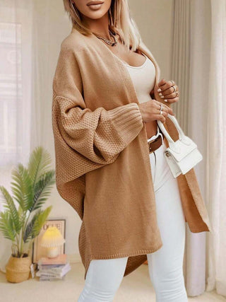 Mirelle | Women's Open Front Batwing Longline Cardigan