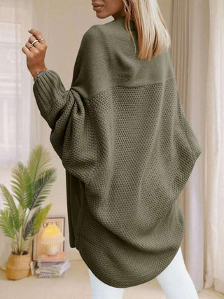 Mirelle | Women's Open Front Batwing Longline Cardigan