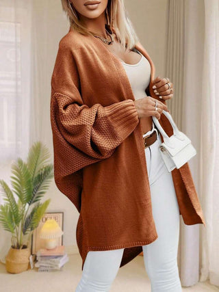 Mirelle | Women's Open Front Batwing Longline Cardigan