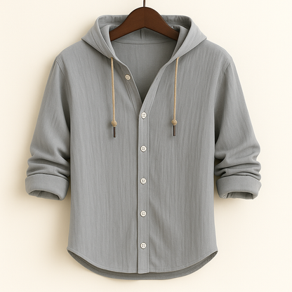Casual hooded shirt for men | Emerson -3