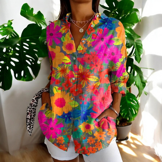 Stylish floral everyday casual blouse for women | Irelle -10