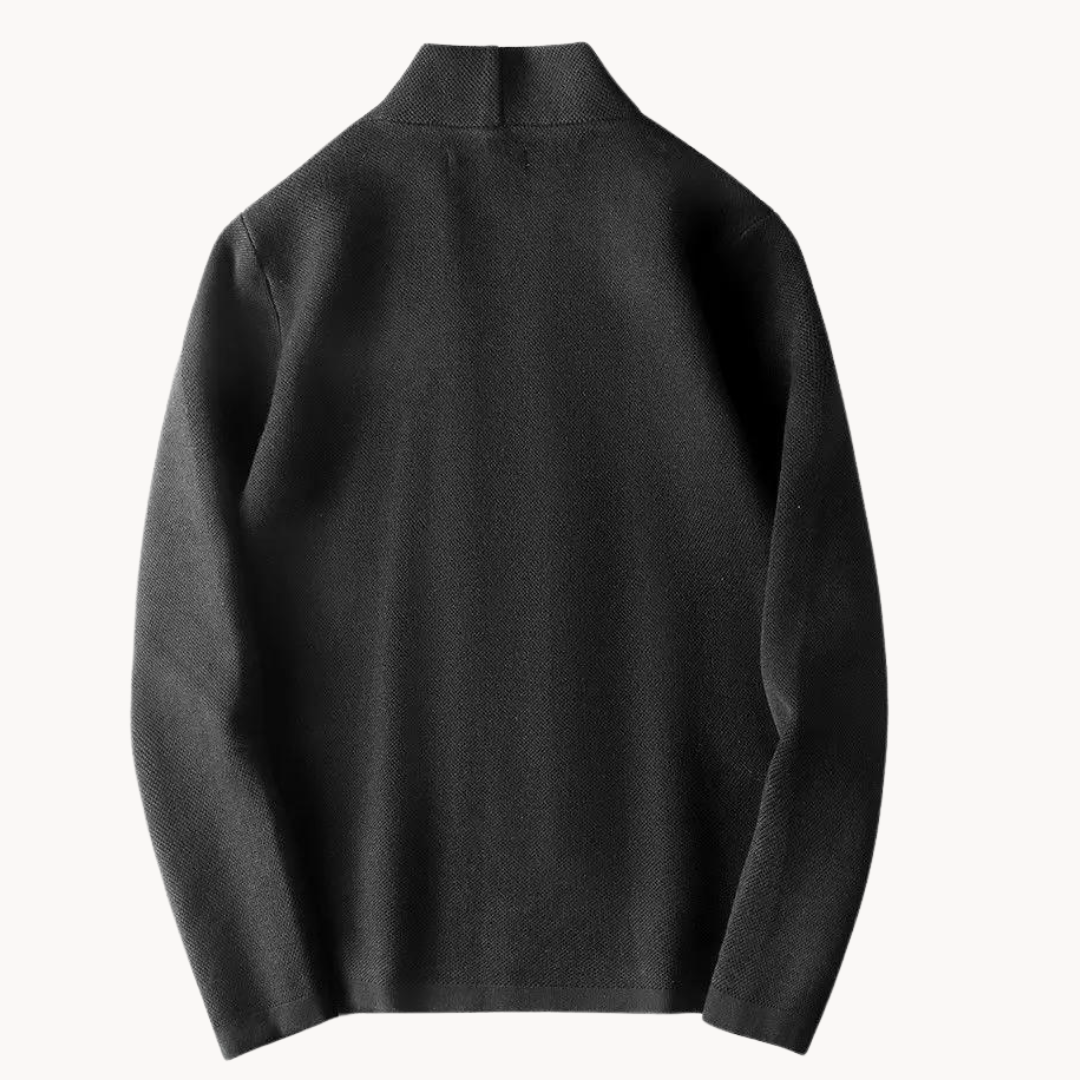 Classic knitted everyday button cardigan for men | Belmont -4