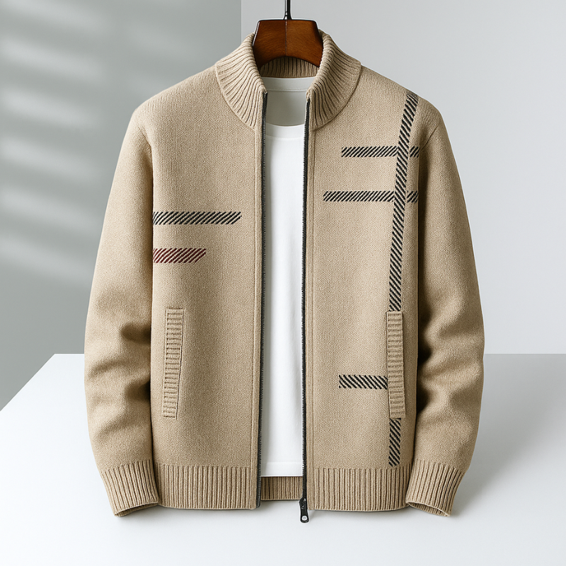 Refined cashmere smart jacket for men | Cristiano -1