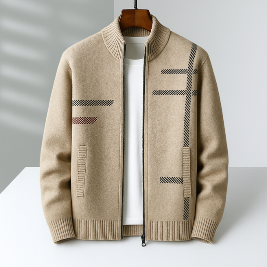 Refined cashmere smart jacket for men | Cristiano -1
