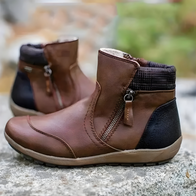 Marisenne | Women's Waterproof Orthopedic Zip Boot
