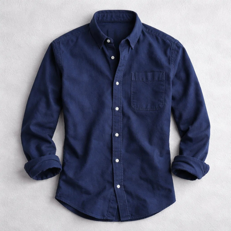 Classic oxford smart casual shirt for men | Hudson -5