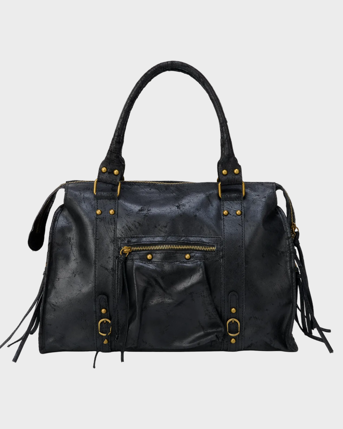 Cassiel | Women's Leather Shoulder Bag with Laptop Compartment