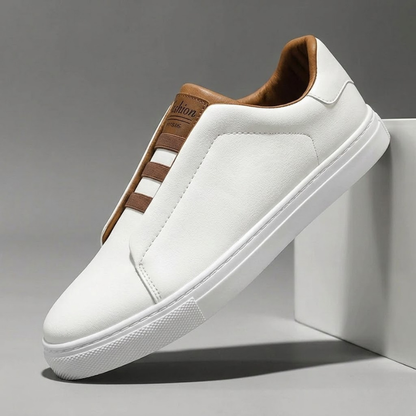 Classic leather casual trainers for men | Chelsea -1