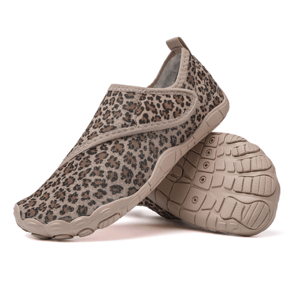 Nadia | Leopard Print Barefoot Shoe