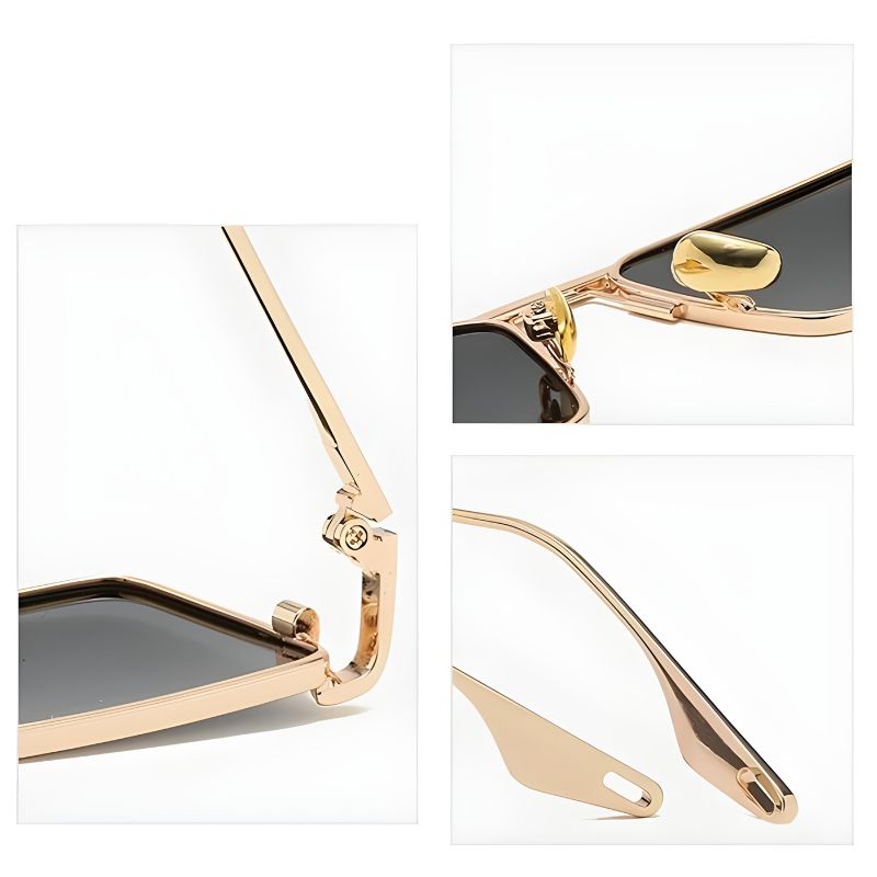 Avant Square Frame Sunglasses Unisex | Solvane